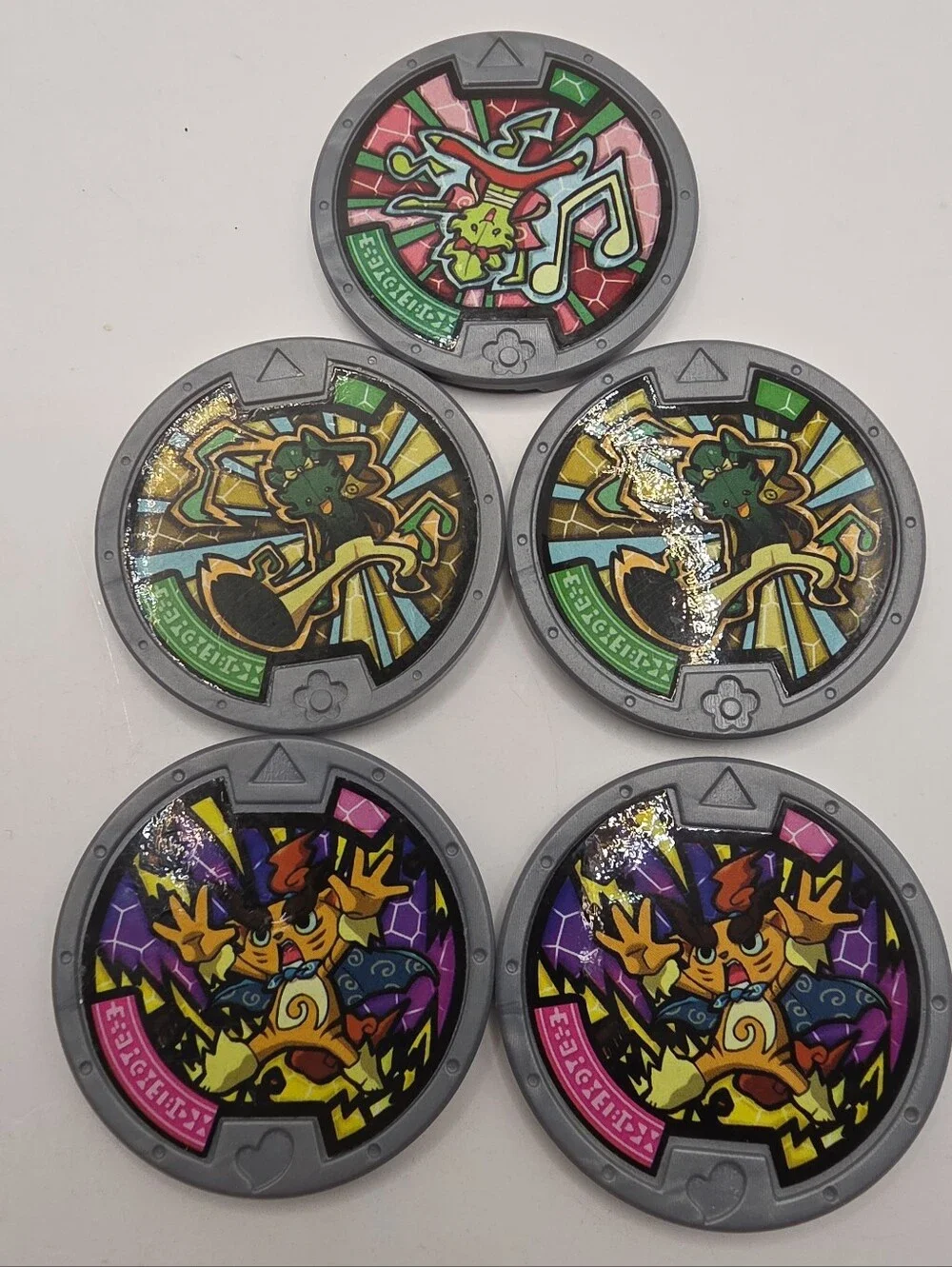 Bandai Japan Yo-Kai Watch Medals Steppa Komiger Rhyth